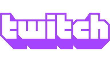 Twitch logo.